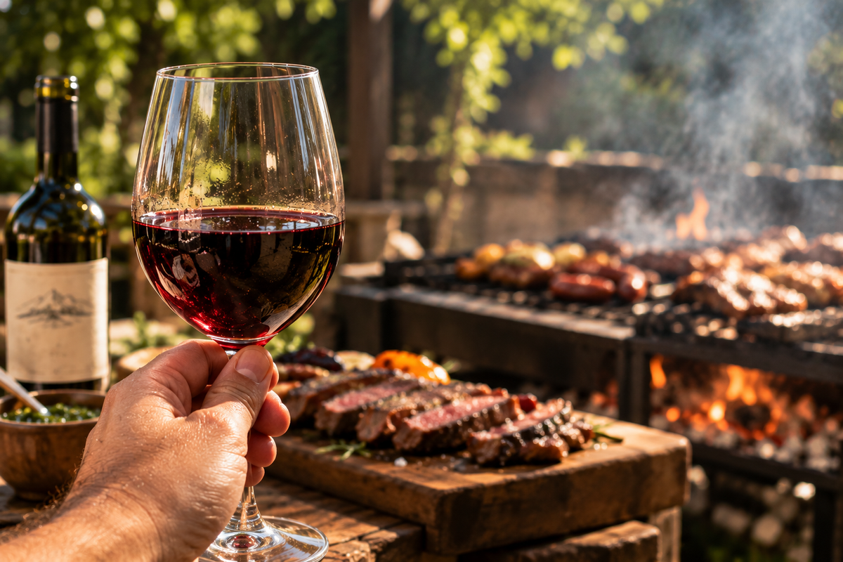 Your Red Wine Is Too Warm and It's Ruining Your Asado